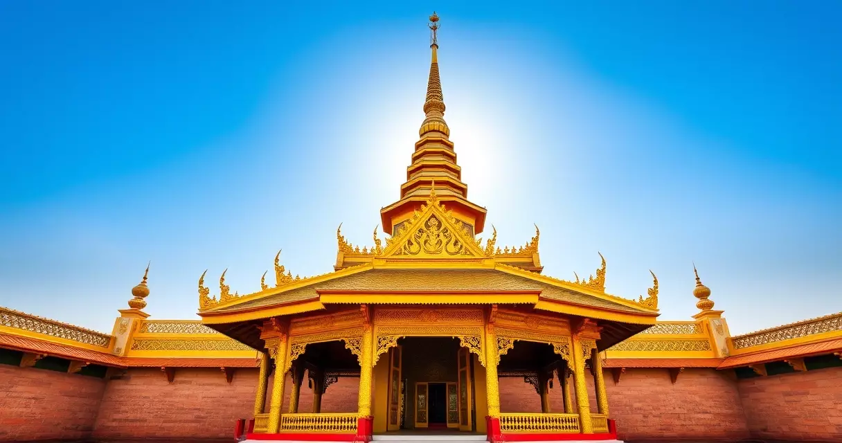 မြနန်းစံကျော် နန်းတော်၏ ရွှေရောင် ပြာသာဒ်နှင့် ပြတင်းတံခွန်