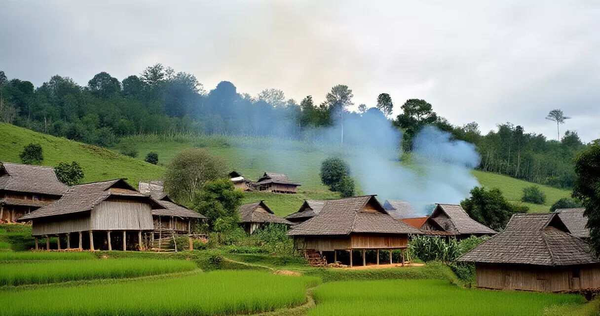 မန္တလေးတိုင်း ကျေးရွာဒေသ မြင်ကွင်း