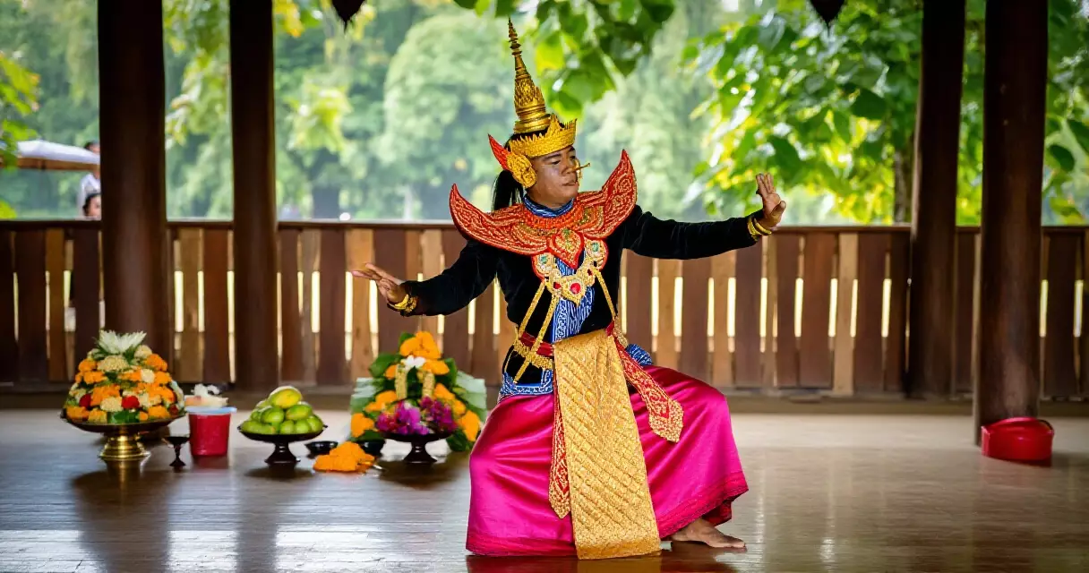 မြန်မာ နတ်ကေတော် ရိုးရာဝတ်ဆင်ကာ ပွဲတော်တွင် ကခုန်နေသည်
