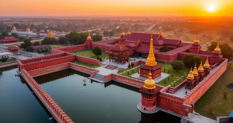 မန္တလေး နန်းတော် သမိုင်း - တည်ထောင်ခြင်းမှ ယနေ့အထိ