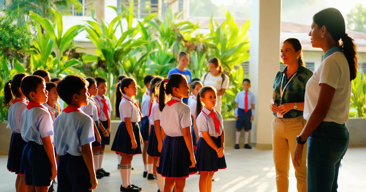 မန္တလေးတိုင်း ကျောင်းသားများ ကျောင်းဝင်းတွင် စုဝေးနေစဉ်