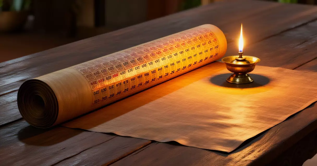 မြန်မာ ၁၂ လ ဖော်ပြထားသော ရိုးရာ ပြက္ခဒိန်နှင့် ဆီမီးခွက်