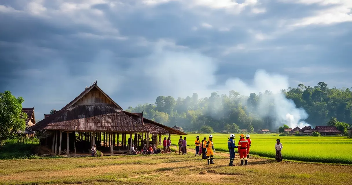 မန္တလေးတိုင်း ဒေသခံများ စစ်တပ်တိုက်ခိုက်မှုနောက် ပိုင်း