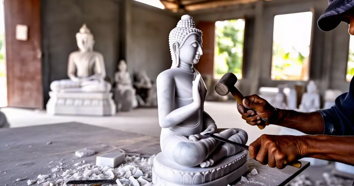 မန္တလေး ပုလဲပန်းထိမ် vs ကျောက်ထု လက်ရာ ကွာခြားချက် — အပြည့်အစုံ နှိုင်းယှဉ်ချက်