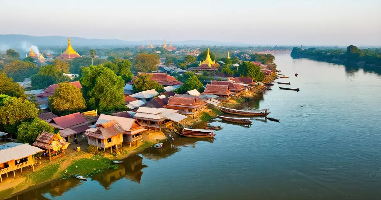 မဟာအောင်မြေ မြို့နယ် မန္တလေး ဧရာဝတီမြစ်ကမ်း