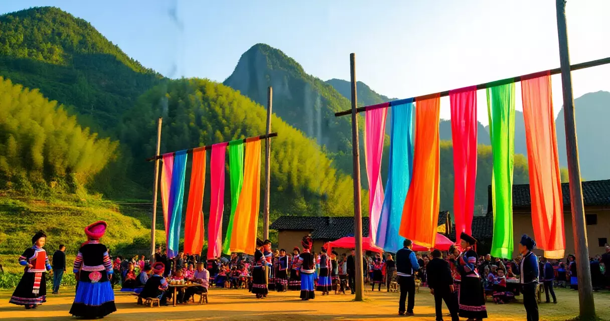 မဒယာမြို့နယ် တောင်ပြုံး နတ်ပွဲတော် ၂၀၂၆ ကျင်းပနေသောမြင်ကွင်း